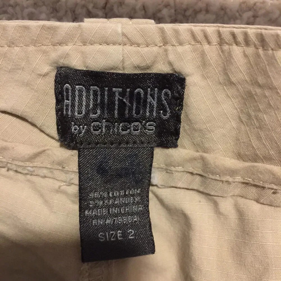 Additions by Chicos capris Ripstop size 2 - Picture 7 of 10